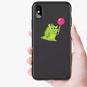 6pcs-Animal-Diamond Painting Free Stickers