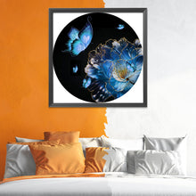 Load image into Gallery viewer, Blue Love-11CT Stamped 3 Strands Cross Stitch-50x50cm
