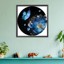 Load image into Gallery viewer, Blue Love-11CT Stamped 3 Strands Cross Stitch-50x50cm
