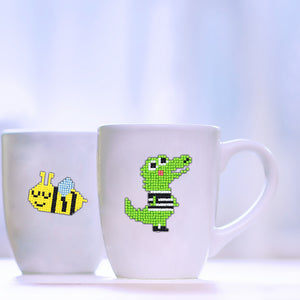 4pcs-Animal-Diamond Painting Free Stickers