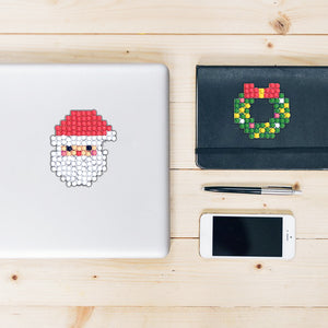 10pcs-Christmas-Diamond Painting Free Stickers