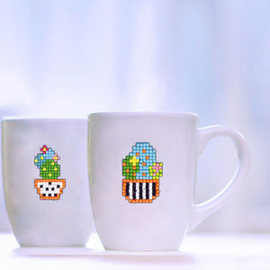 6pcs-Cactus-Diamond Painting Free Stickers