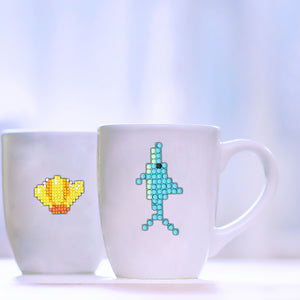 10pcs-Marine Life-Diamond Painting Free Stickers