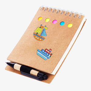9pcs-Land And Sea-Diamond Painting Free Stickers