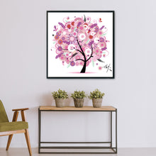 Load image into Gallery viewer, Autumn Of Four Seasons Fortune Tree-11CT Stamped 3 Strands Cross Stitch-46x46cm
