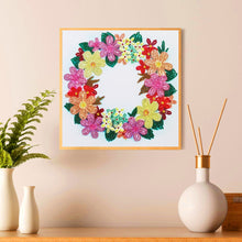 Load image into Gallery viewer, Wreath-Special Shaped Crystal Diamond Painting-30*30cm
