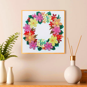 Wreath-Special Shaped Crystal Diamond Painting-30*30cm