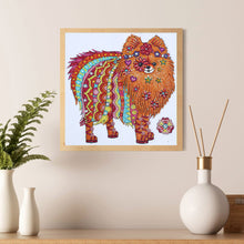 Load image into Gallery viewer, Puppy-Special Shaped Crystal Diamond Painting-30*30cm
