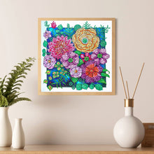 Load image into Gallery viewer, Flower-Special Shaped Crystal Diamond Painting-30*30cm
