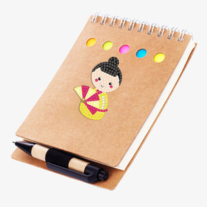 6pcs-Doll-Diamond Painting Free Stickers