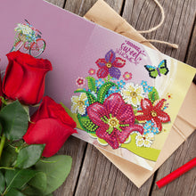 Load image into Gallery viewer, 4pcs/Set-Holiday-Diamond Greeting Cards
