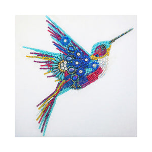 Hummingbird-Special Shaped Crystal Diamond Painting-30*30cm