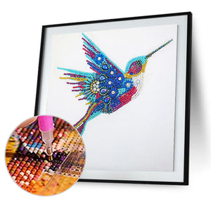 Hummingbird-Special Shaped Crystal Diamond Painting-30*30cm