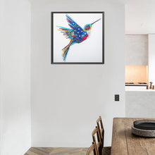 Load image into Gallery viewer, Hummingbird-Special Shaped Crystal Diamond Painting-30*30cm
