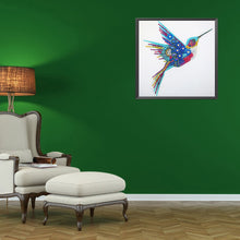Load image into Gallery viewer, Hummingbird-Special Shaped Crystal Diamond Painting-30*30cm
