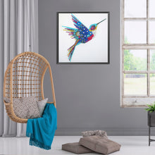 Load image into Gallery viewer, Hummingbird-Special Shaped Crystal Diamond Painting-30*30cm
