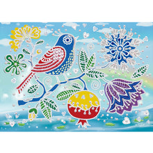 Load image into Gallery viewer, Bird-Partial Special Luminous Diamond Painting-40x30cm
