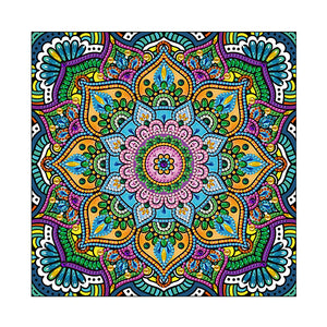 Mandala-Partial Special Luminous Diamond Painting-30x30cm