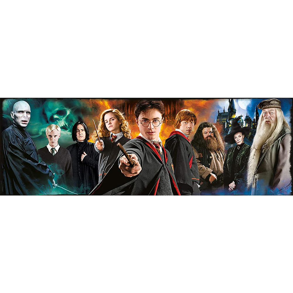 Harry Potter-Full Drill Diamond Painting-90x30cm