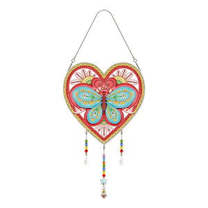 Hanging Light Catcher Board Rainbow Art Plate