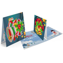 Load image into Gallery viewer, 8PCS/SET 3D CHRISTMAS GREETING CARDS DIAMOND PAINTING
