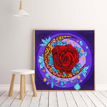 Load image into Gallery viewer, Rose-Special Shaped Crystal Diamond Painting-30*30cm

