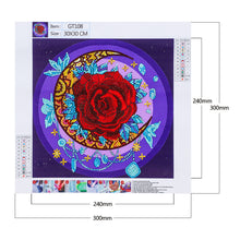 Load image into Gallery viewer, Rose-Special Shaped Crystal Diamond Painting-30*30cm
