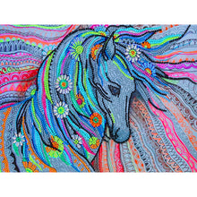 Load image into Gallery viewer, Horse-Special Shaped Crystal Diamond Painting-40*30cm
