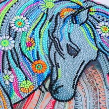 Load image into Gallery viewer, Horse-Special Shaped Crystal Diamond Painting-40*30cm
