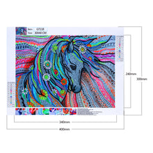 Load image into Gallery viewer, Horse-Special Shaped Crystal Diamond Painting-40*30cm
