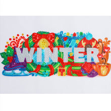Load image into Gallery viewer, Four Seasons On Paper-Special Shaped Crystal Diamond Painting-40*30CM
