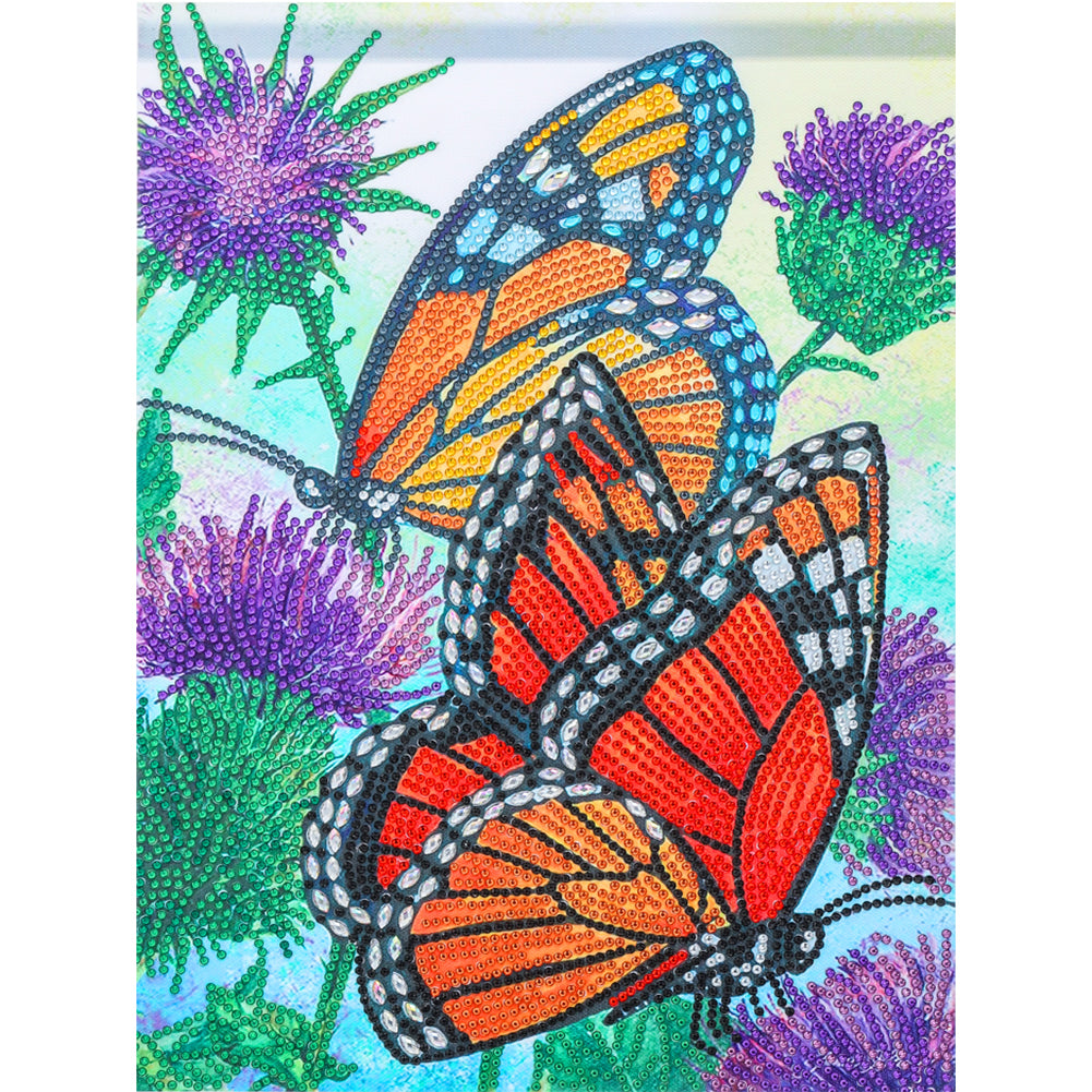 Butterfly-Special Shaped Crystal Diamond Painting-30*40cm