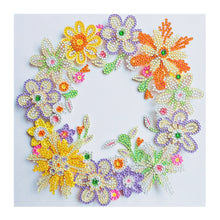 Load image into Gallery viewer, Wreath-Special Shaped Crystal Diamond Painting-30*30cm
