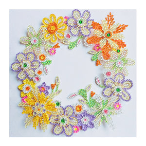 Wreath-Special Shaped Crystal Diamond Painting-30*30cm
