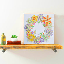 Load image into Gallery viewer, Wreath-Special Shaped Crystal Diamond Painting-30*30cm
