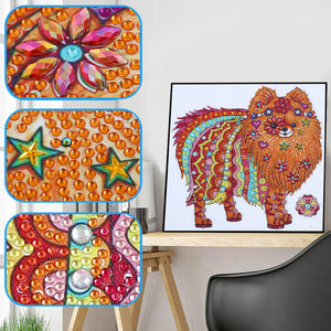 Puppy-Special Shaped Crystal Diamond Painting-30*30cm