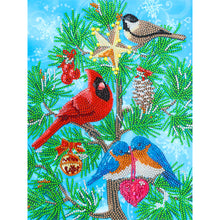 Load image into Gallery viewer, Cardinal-Special Shaped Crystal Diamond Painting-30*40cm
