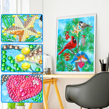 Load image into Gallery viewer, Cardinal-Special Shaped Crystal Diamond Painting-30*40cm
