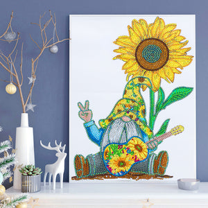 Christmas House-Special Shaped Crystal Diamond Painting-30*40cm