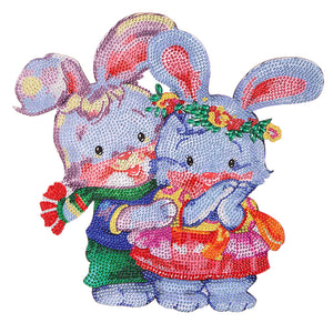 Easter-Single Side Drill-Diamond Wreath
