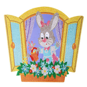 Easter-Single Side Drill-Diamond Wreath