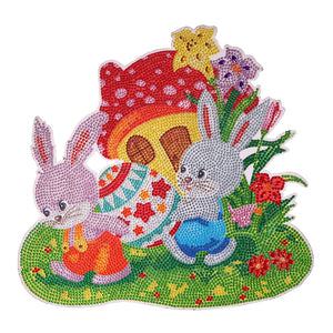 Easter-Single Side Drill-Diamond Wreath