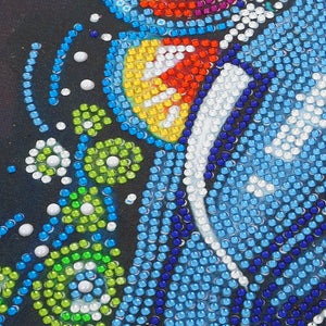 Elephant-Special Shaped Crystal Diamond Painting-30*40cm