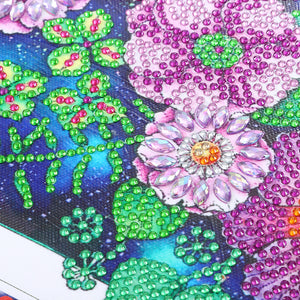 Flower-Special Shaped Crystal Diamond Painting-30*30cm
