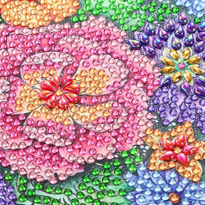 Love Flower-Special Shaped Crystal Diamond Painting-30*30cm