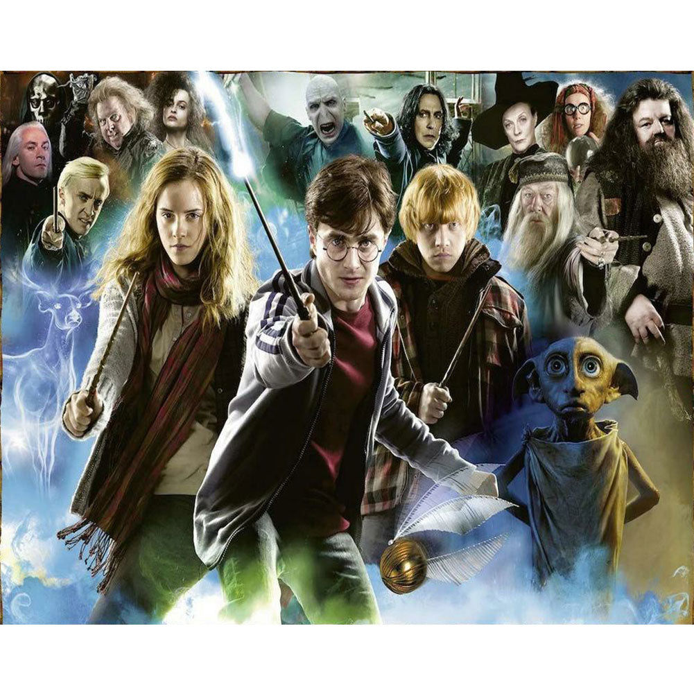 Harry Potter-Full Round Diamond Painting-40x30cm