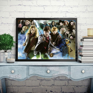 Harry Potter-Full Round Diamond Painting-40x30cm