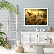 Load image into Gallery viewer, Harry Potter Castle-Full Round Diamond Painting-40x30cm
