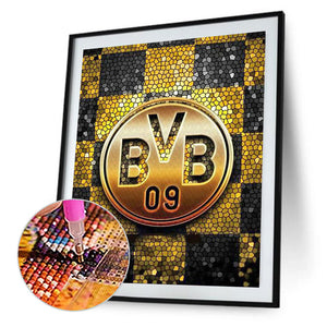 Football Club-Full Square Diamond Painting-30x40cm