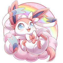 Load image into Gallery viewer, Pokémon-Full Round Diamond Painting-30x30cm
